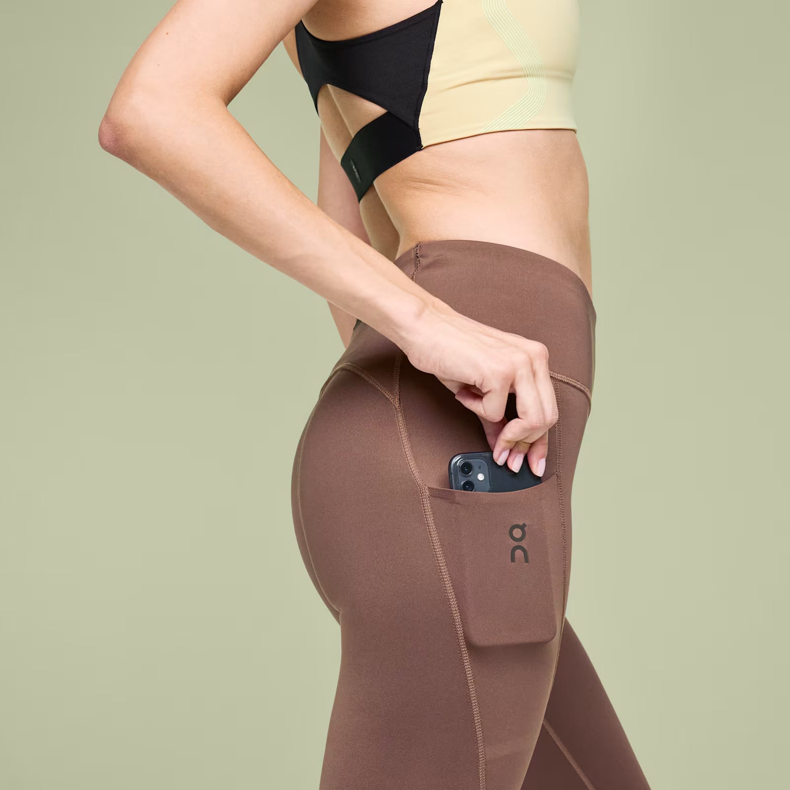 On Performance Tights 7/8 Grape (Women'S)