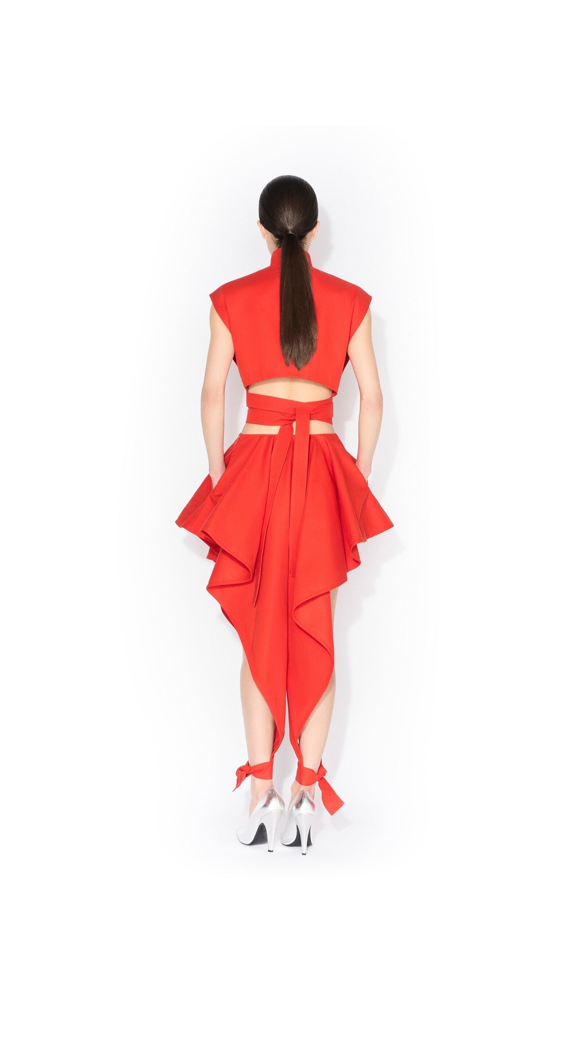 Alaïa Cotton Triangle Pants