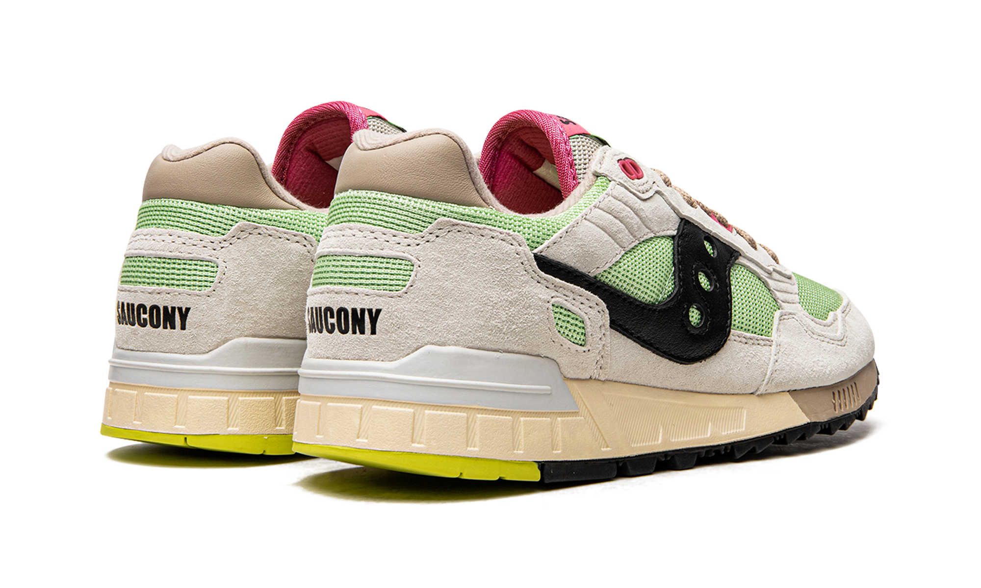 Saucony Shadow 5000 Beige Green Pink