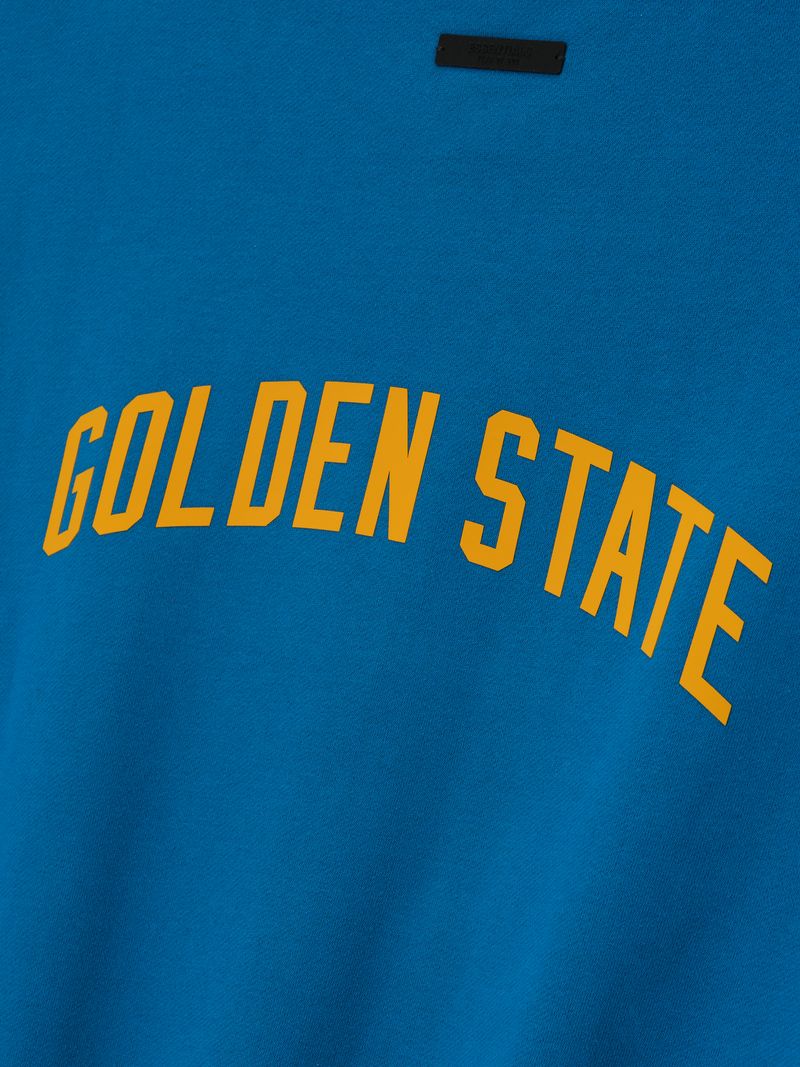Essentials Warriors Sport Crewneck Blue Sapphire