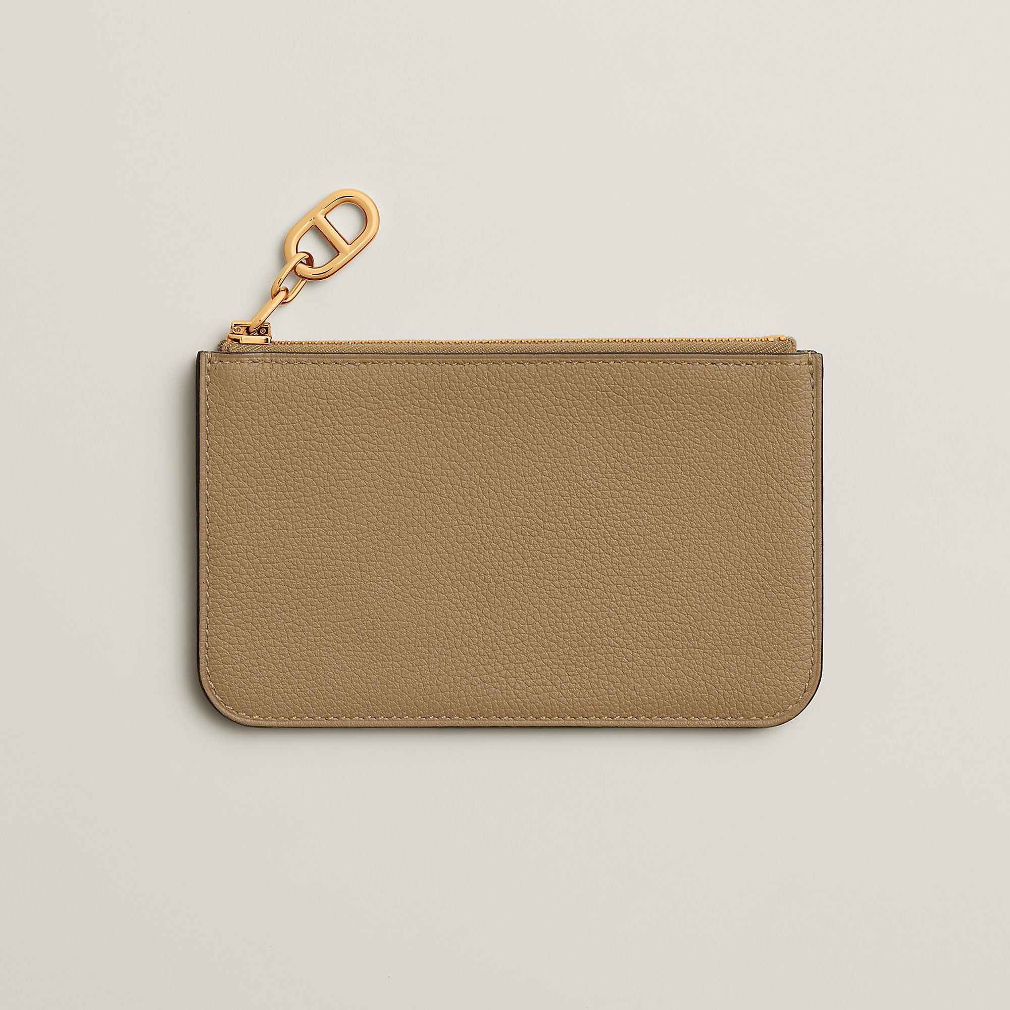 Hermes Zipengo Chaine D'Ancre Card Holder Poussire