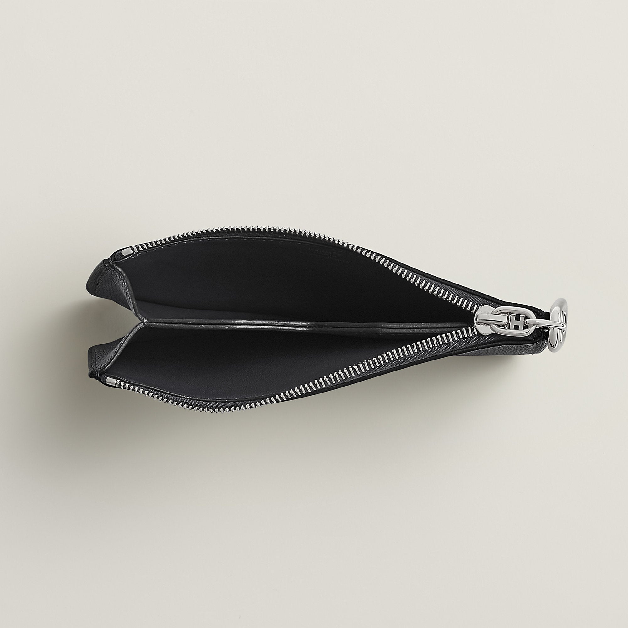 Hermes Zipengo Chaine D'Ancre Card Holder Caban