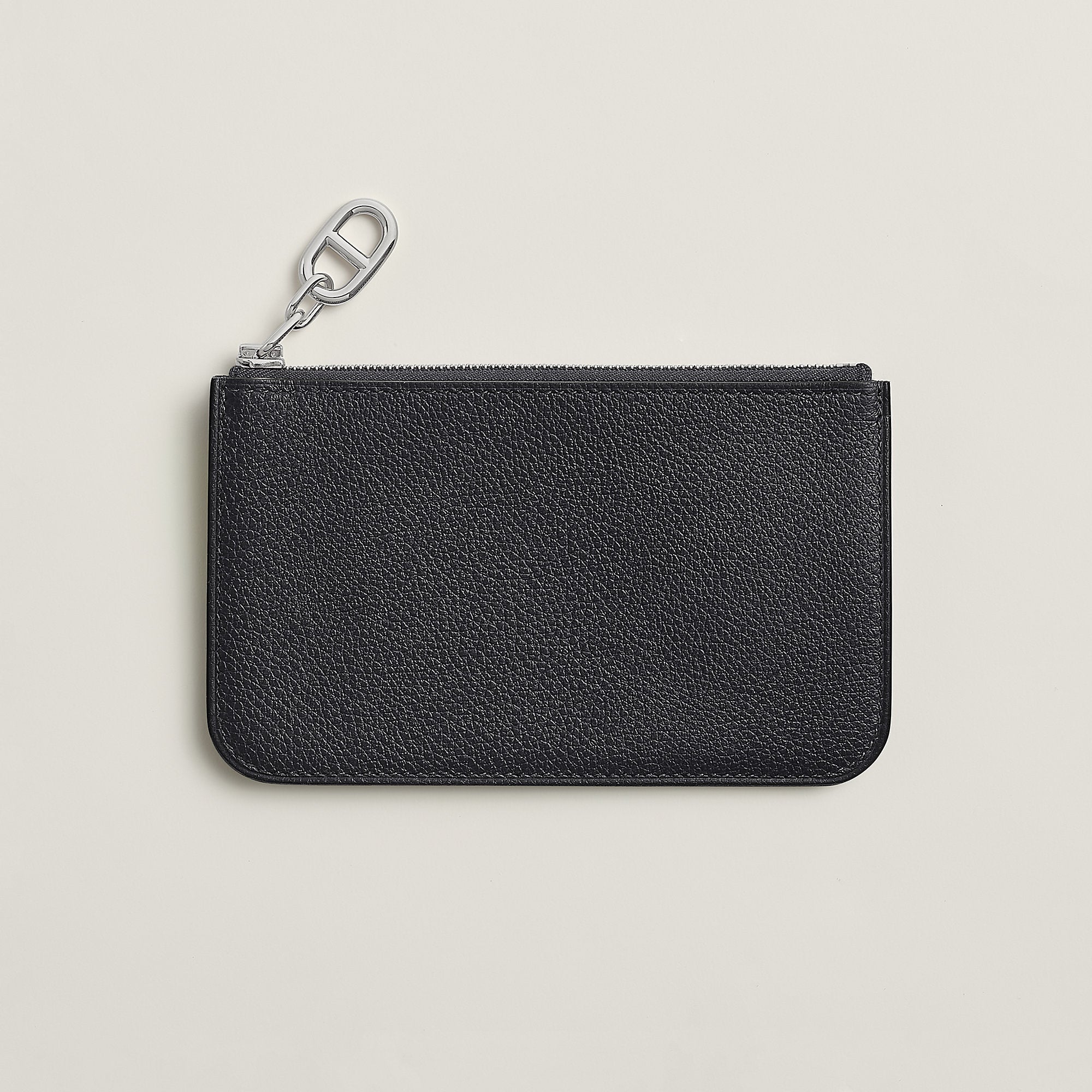 Hermes Zipengo Chaine D'Ancre Card Holder Caban