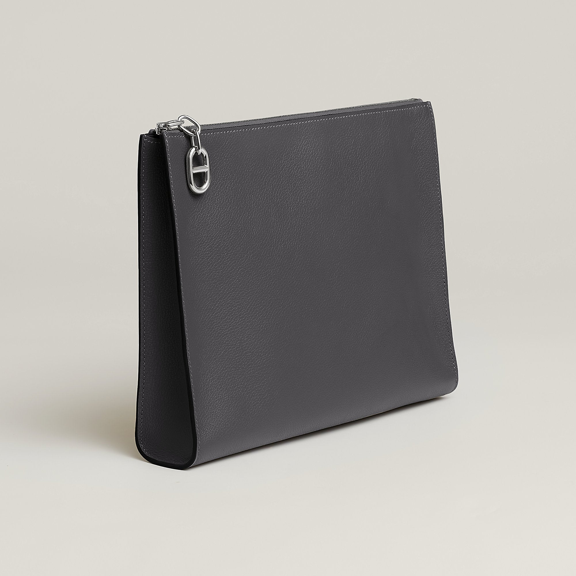 Hermes Zipengo Chaine D'Ancre Gm Pouch Gold