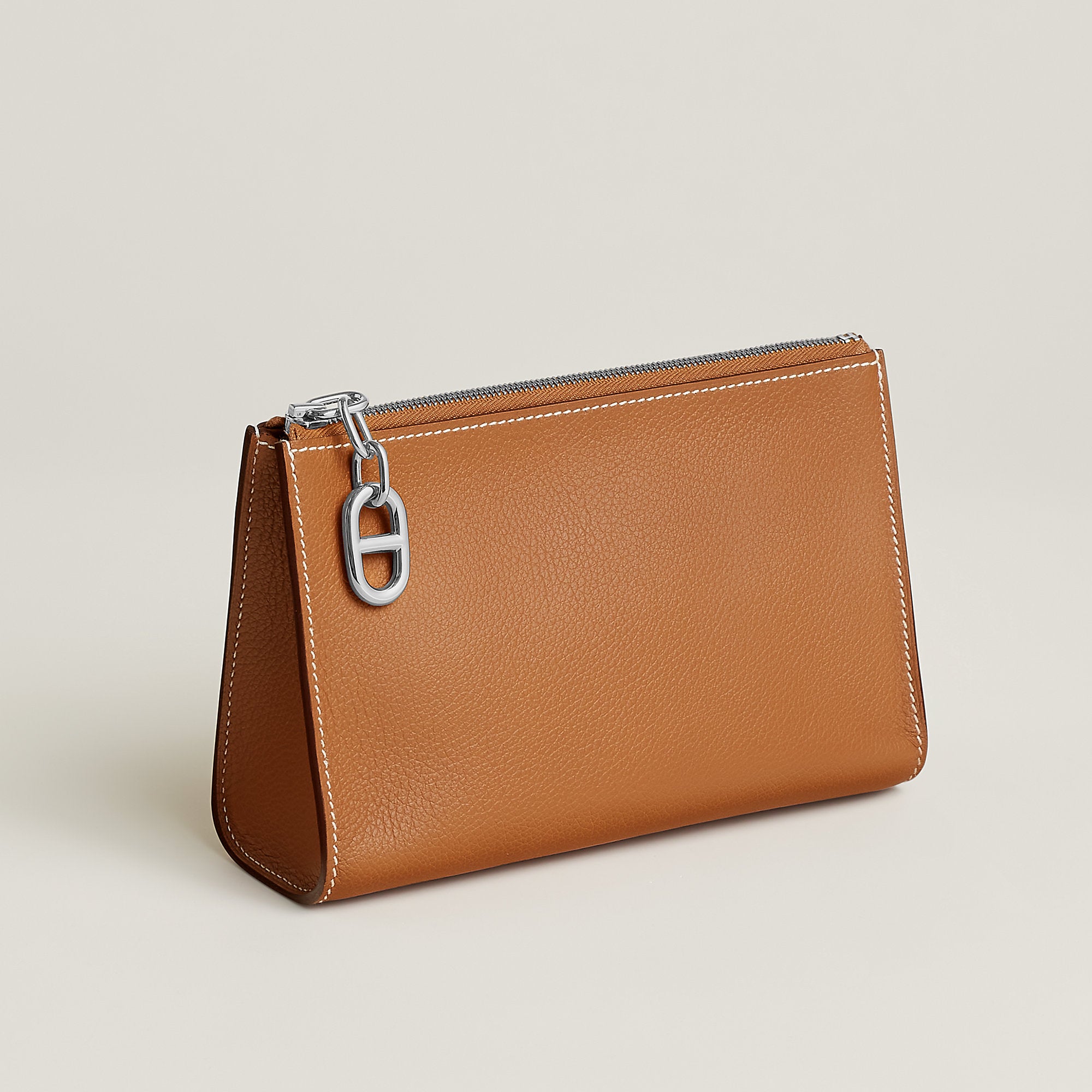 Hermes Zipengo Chaine D'Ancre Pm Pouch Gold