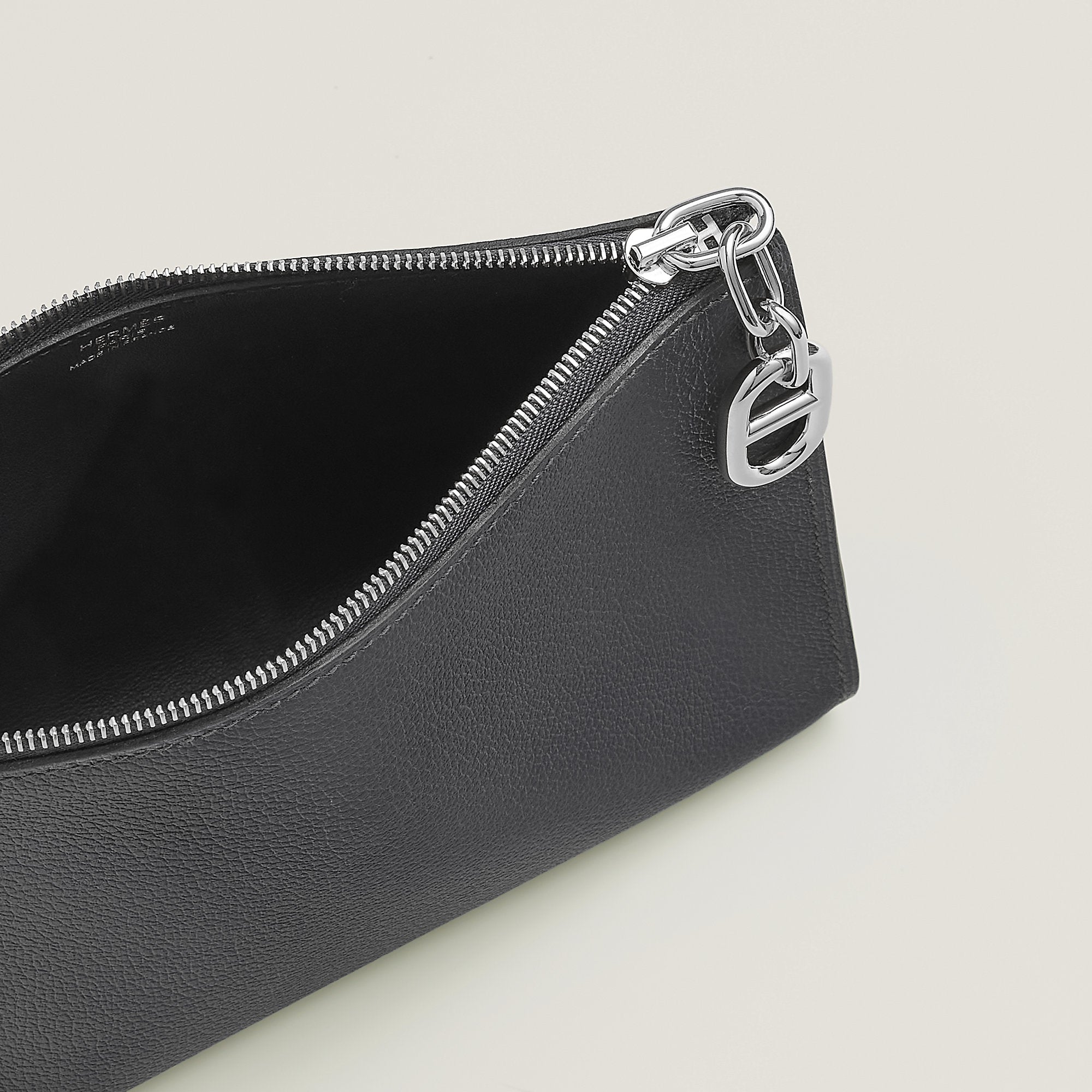 Hermes Zipengo Chaine D'Ancre Pm Pouch Ardoise