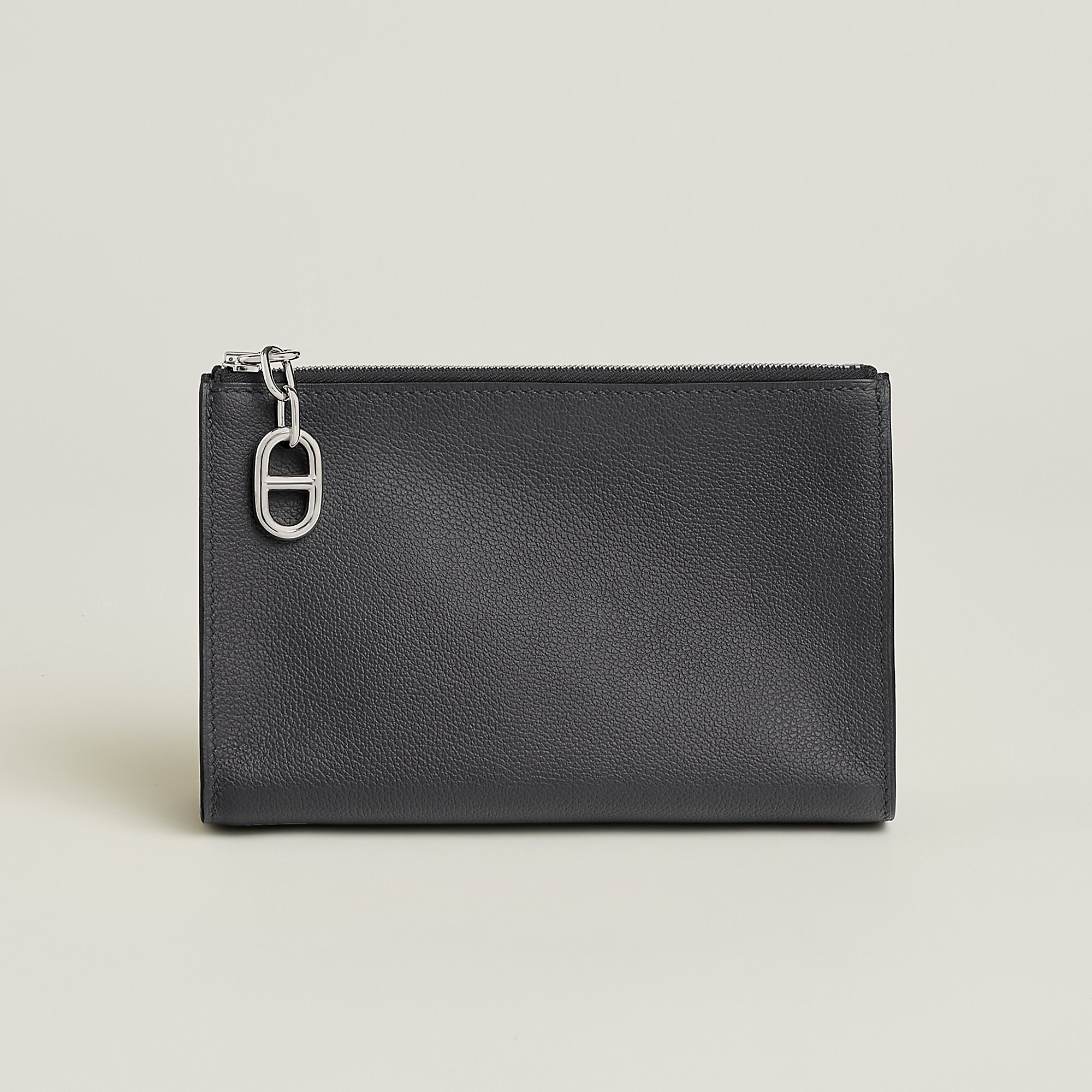 Hermes Zipengo Chaine D'Ancre Pm Pouch Ardoise