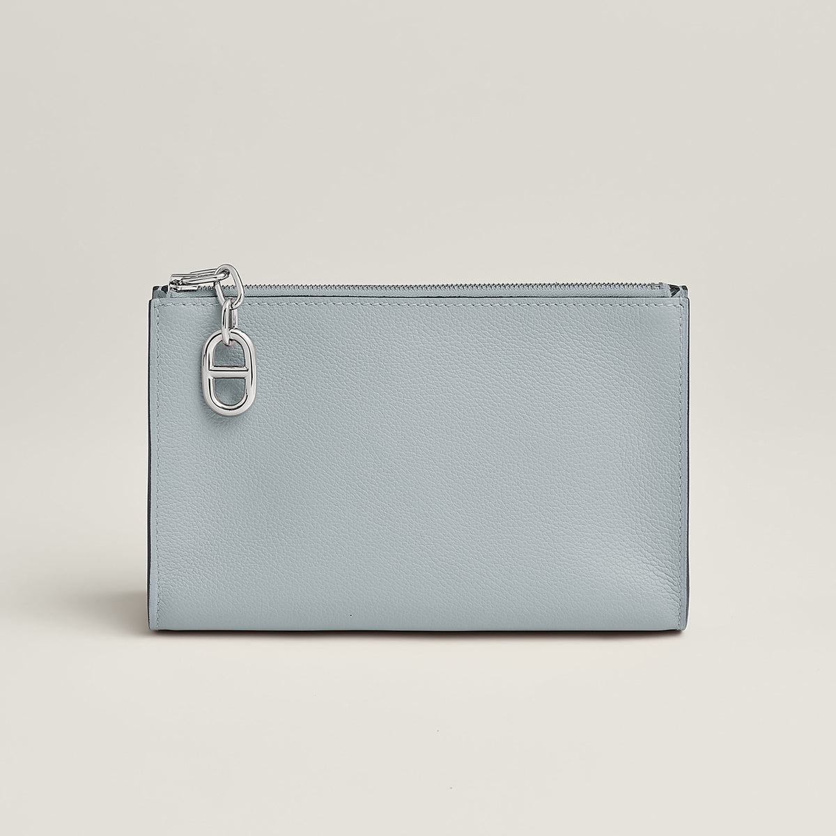 Hermes Zipengo Chaine D'Ancre Pm Pouch Bleu Glacier