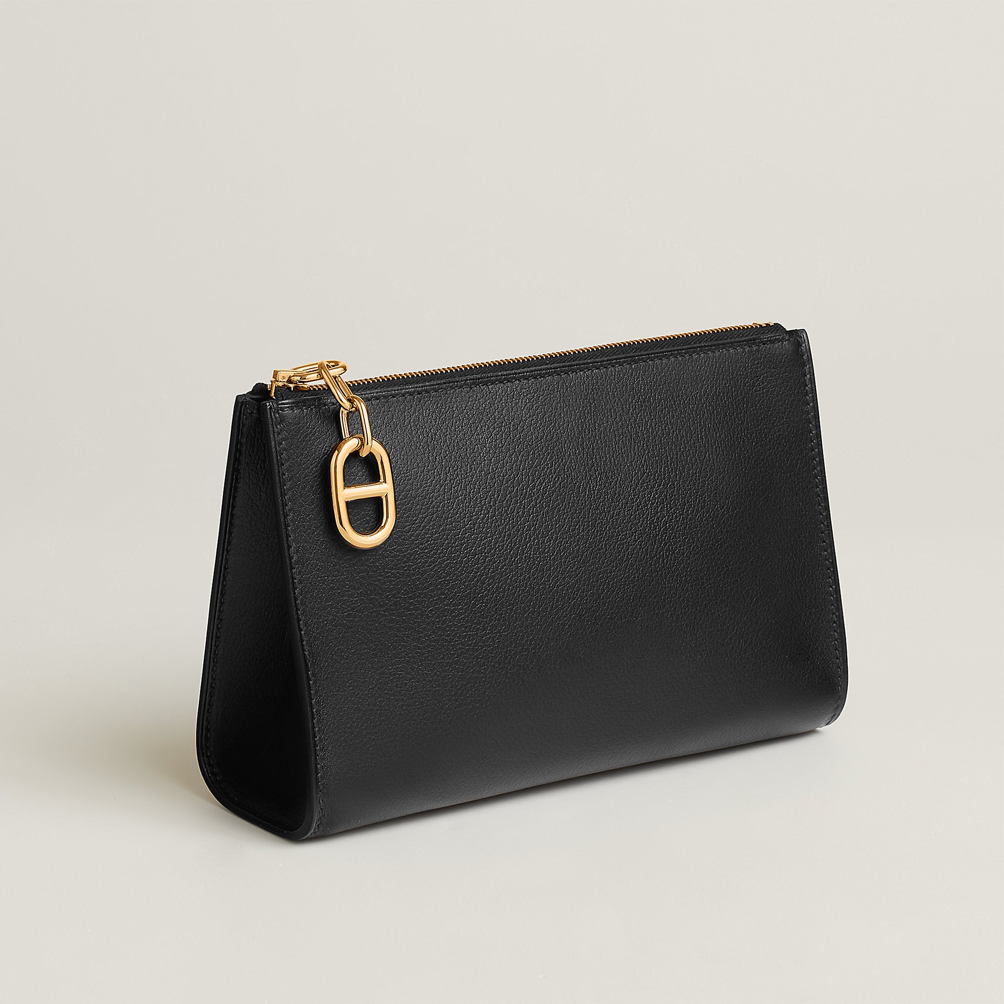 Hermes Zipengo Chaine D'Ancre Pm Pouch Noir
