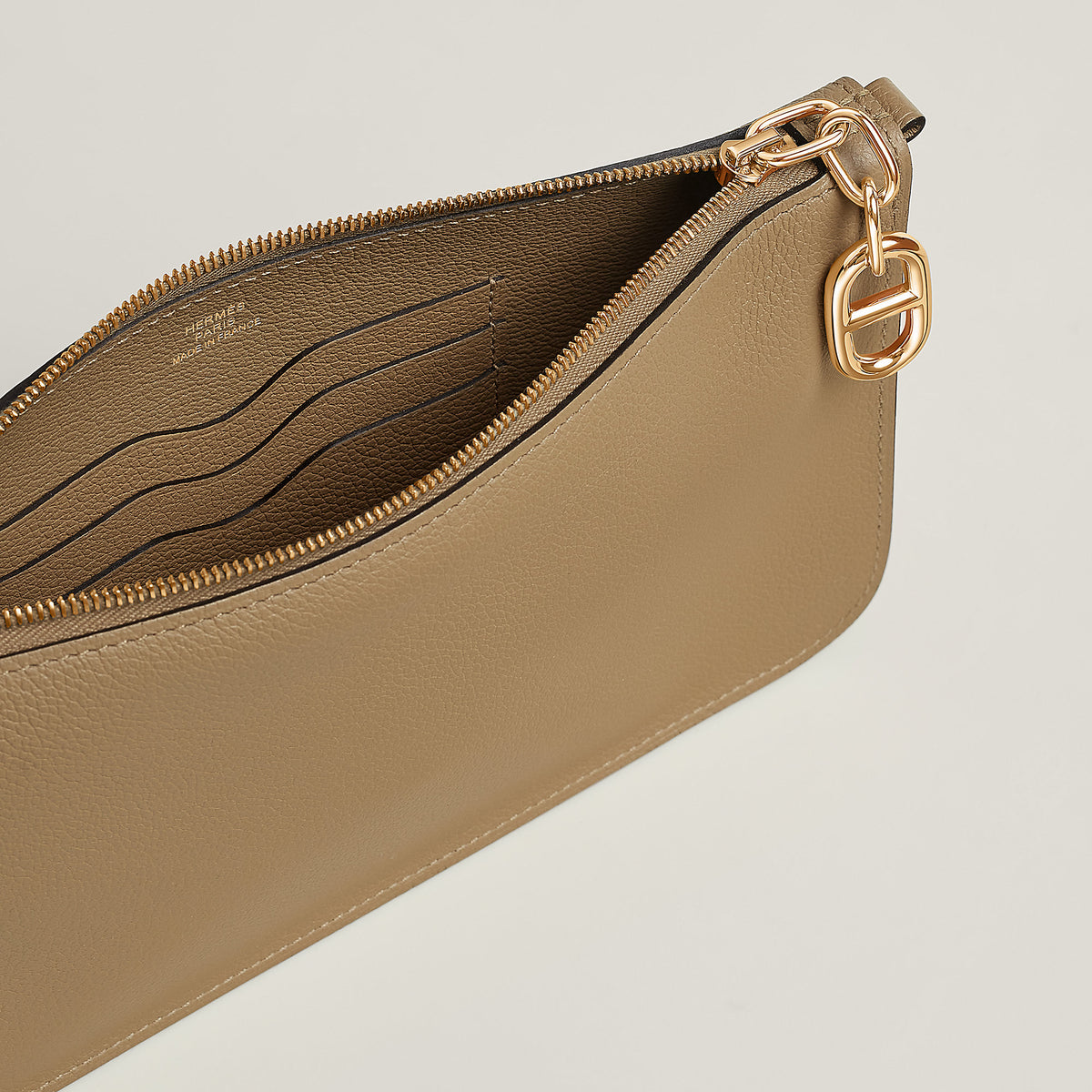 Hermes Zipengo Chaine D'Ancre To Go Pouch Poussire
