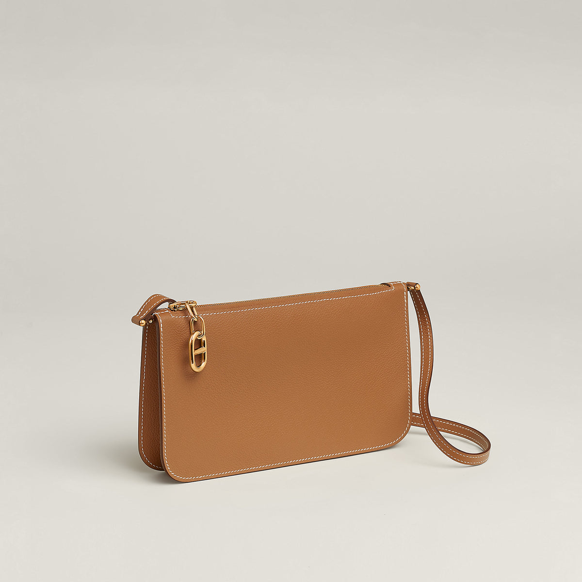 Hermes Zipengo Chaine D'Ancre To Go Pouch Gold
