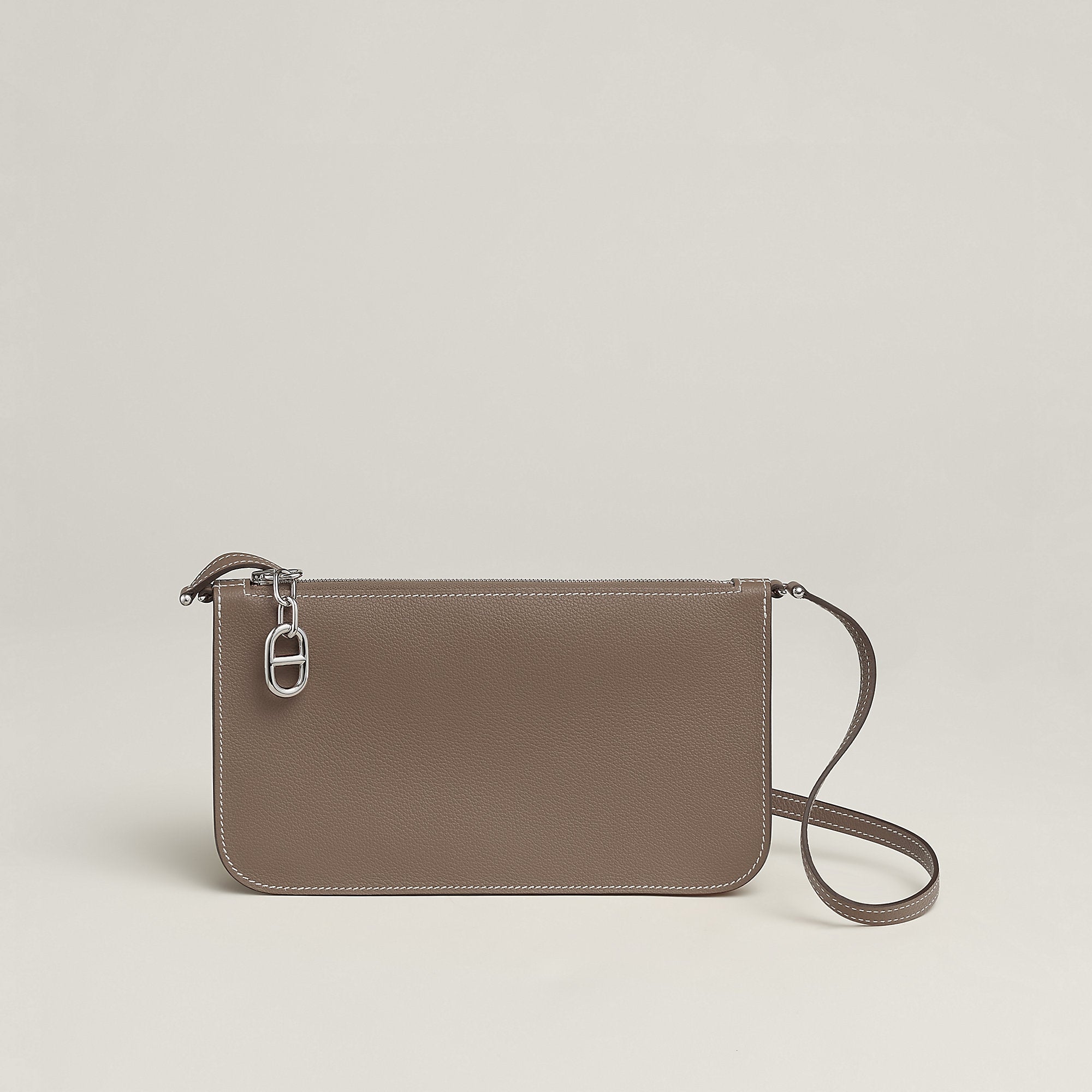 Hermes Zipengo Chaine D'Ancre To Go Pouch Toupe