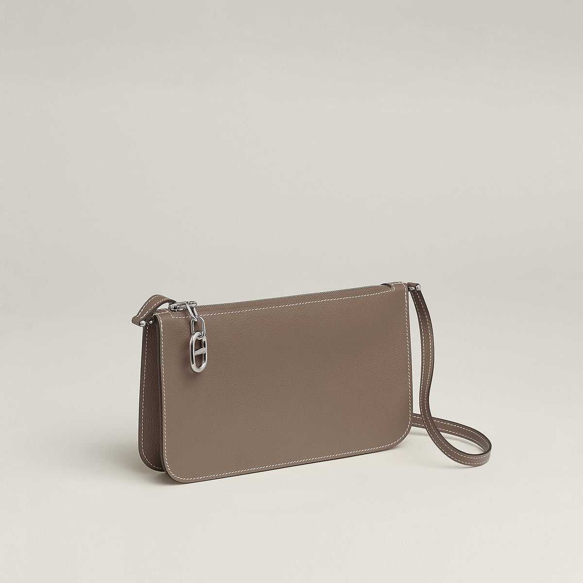 Hermes Zipengo Chaine D'Ancre To Go Pouch Toupe