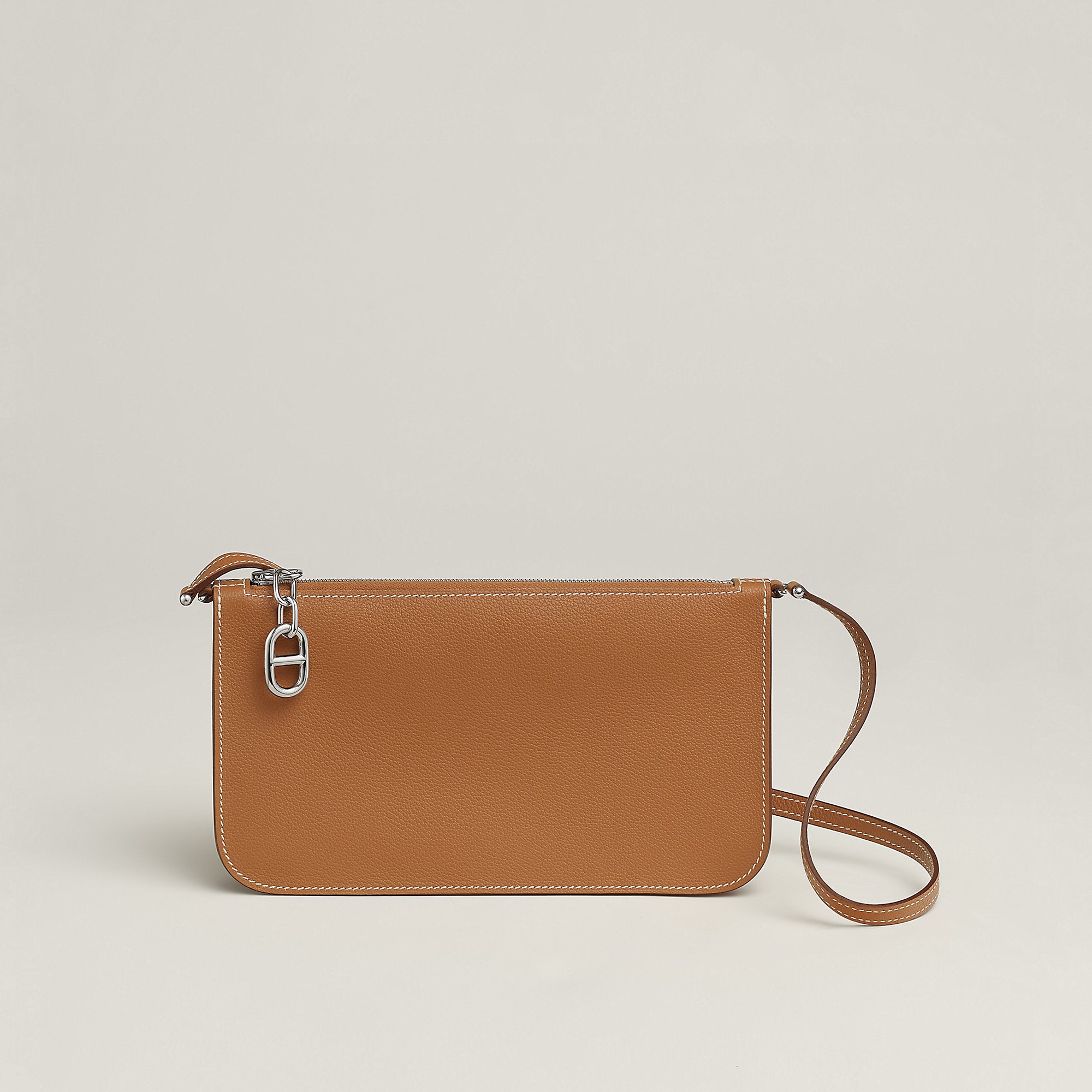 Hermes Zipengo Chaine D'Ancre To Go Pouch Gold