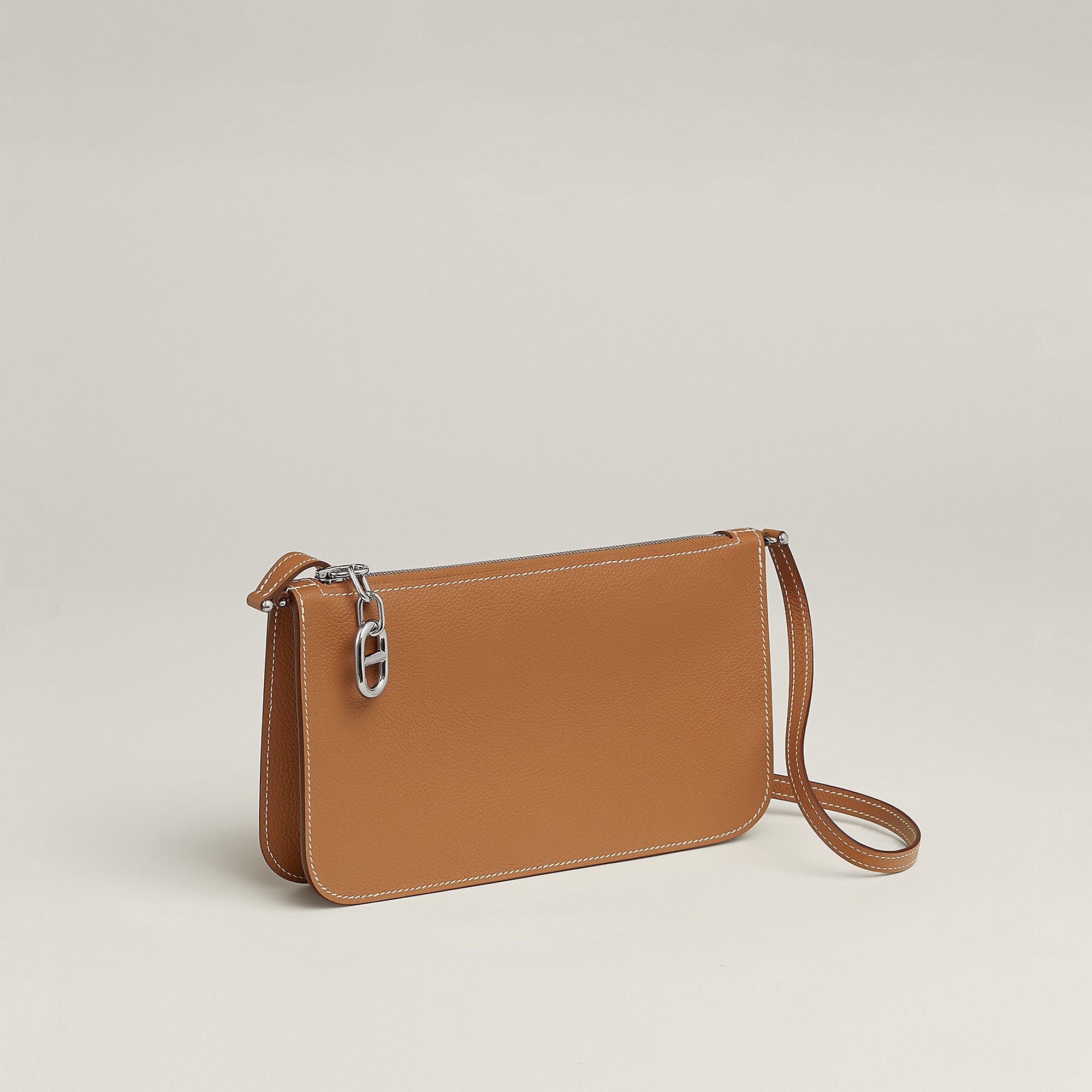 Hermes Zipengo Chaine D'Ancre To Go Pouch Gold