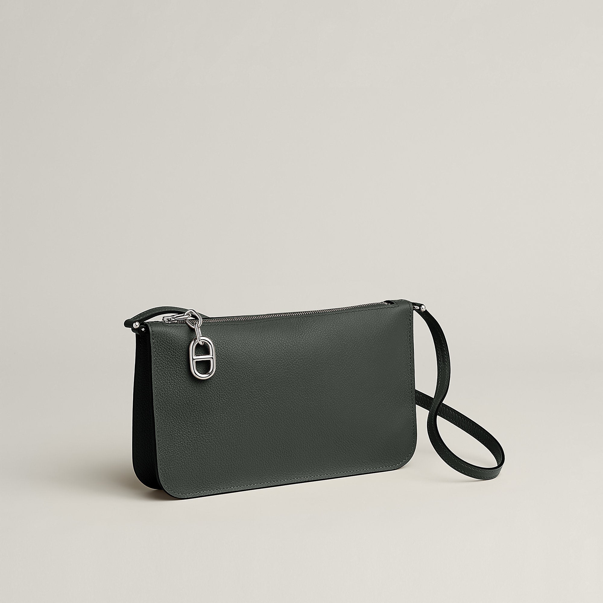 Hermes Zipengo Chaine D'Ancre To Go Pouch Vert Amande