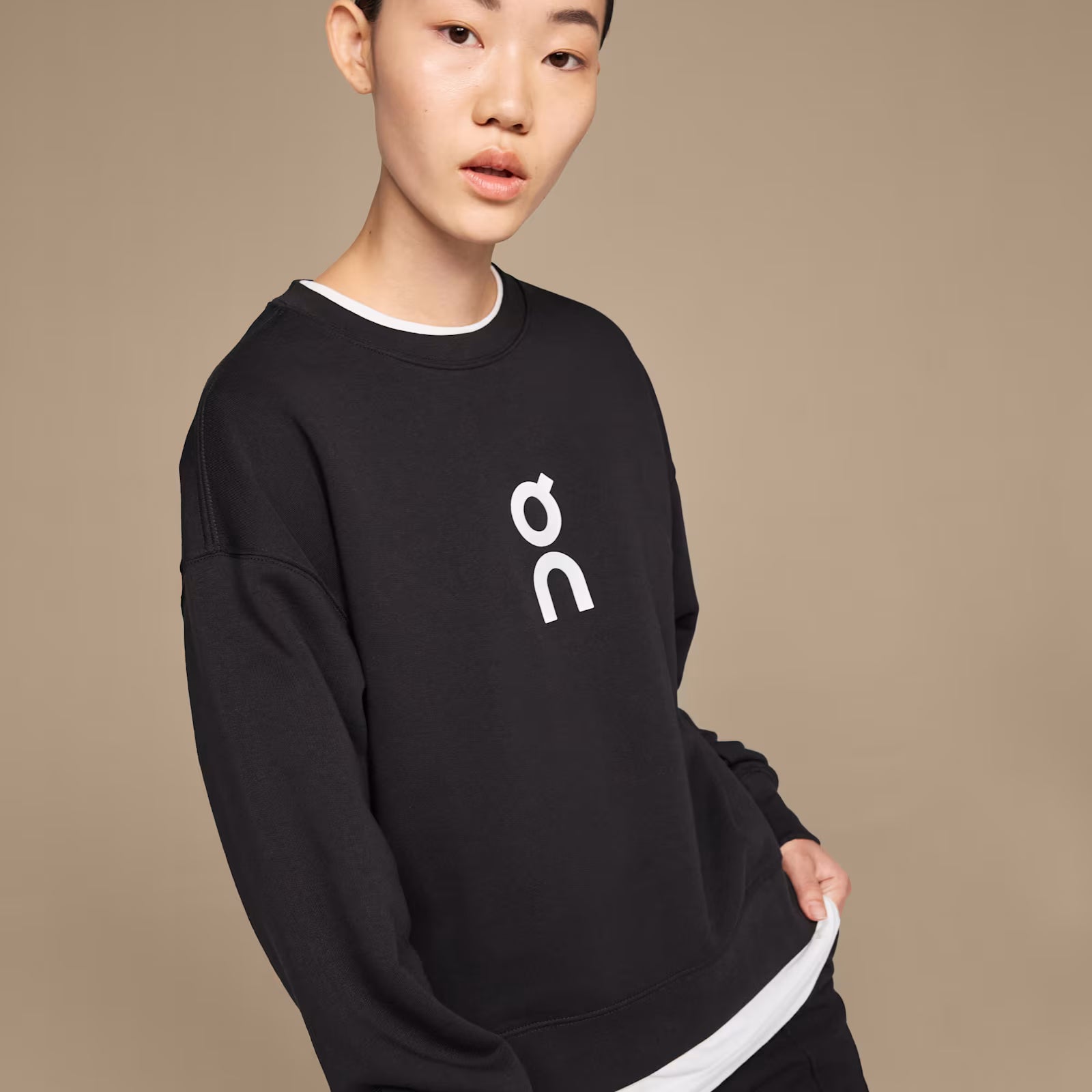 On Club Crew Black (Women'S)