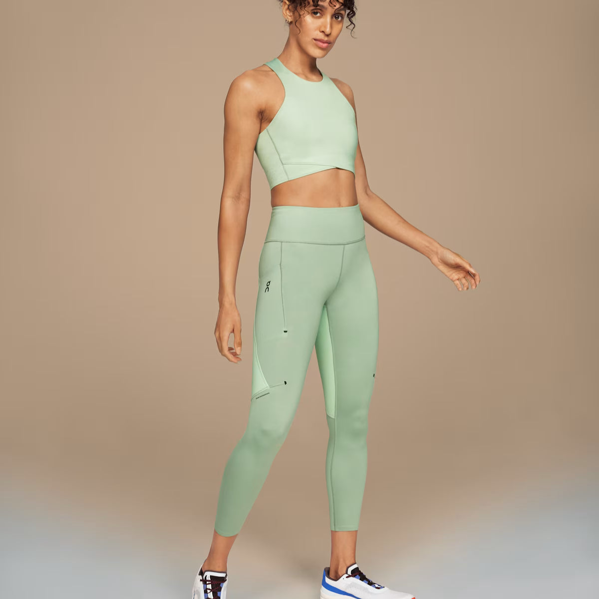 On Performance Tights 7/8 Moss | Creek (Women'S)