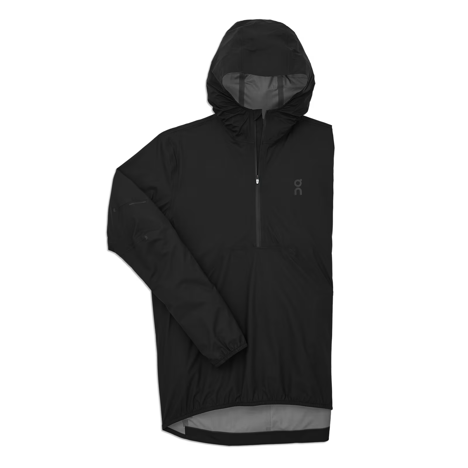 On Waterproof Anorak Black