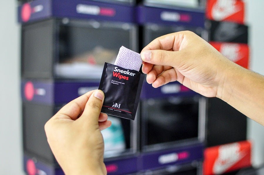 Sneaker Wipes- Pack of 12| Shoe Cleaning Wipes | Kicks Machine
