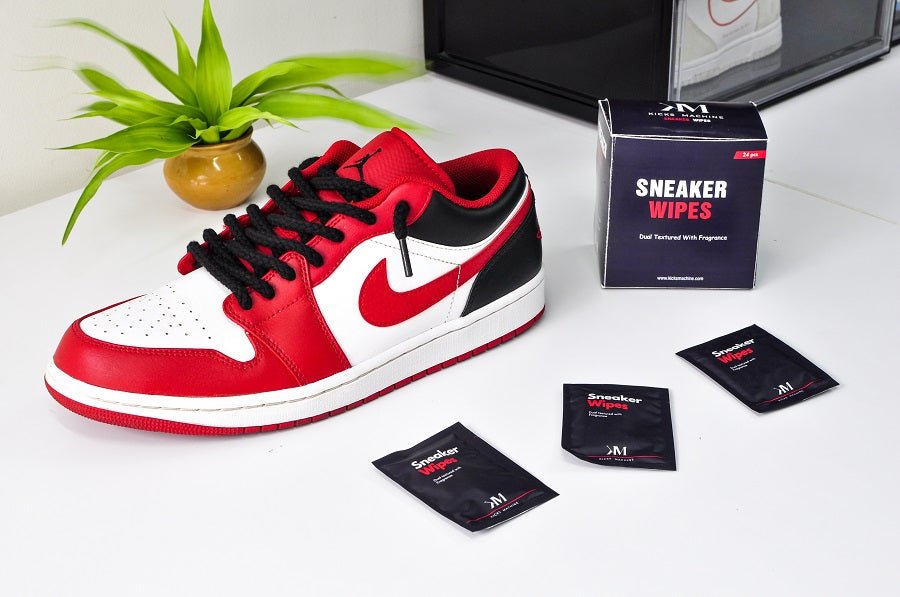 Sneaker Wipes- Pack of 12| Shoe Cleaning Wipes | Kicks Machine