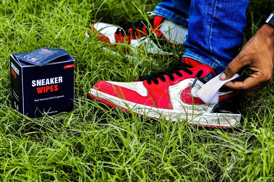 Sneaker Wipes- Pack of 12| Shoe Cleaning Wipes | Kicks Machine
