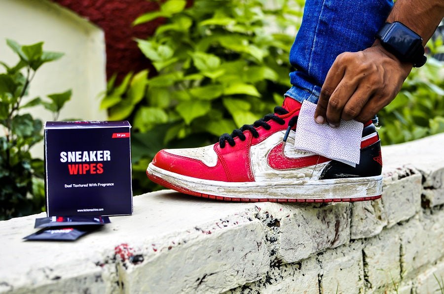 Sneaker Wipes- Pack of 12| Shoe Cleaning Wipes | Kicks Machine