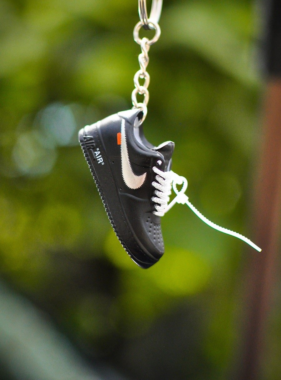Nike Sneaker Keyring Nike Air Force Keyring 3D Sneaker Keychain