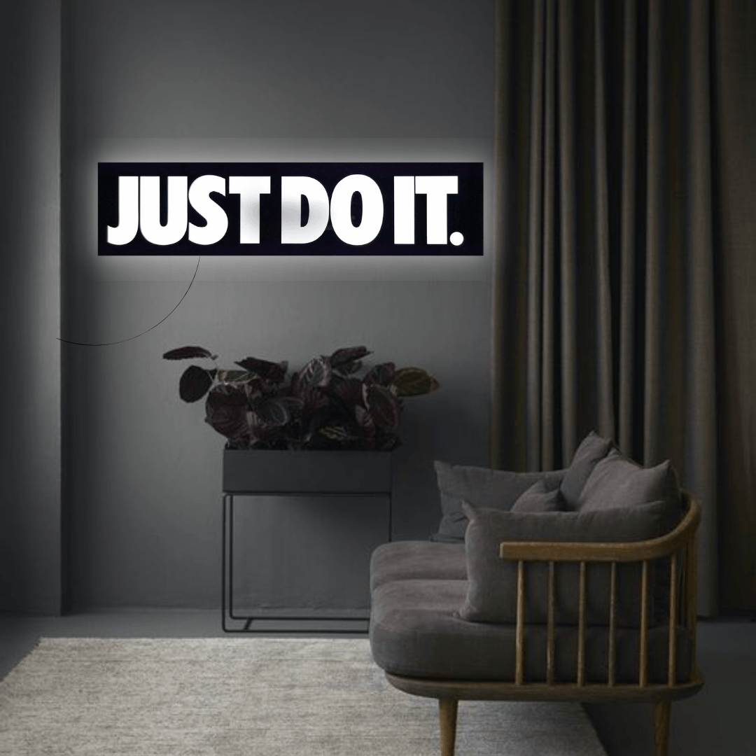Just Do It LED Logo