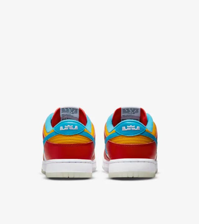 nike dunk low lebron james x fruity pebbles