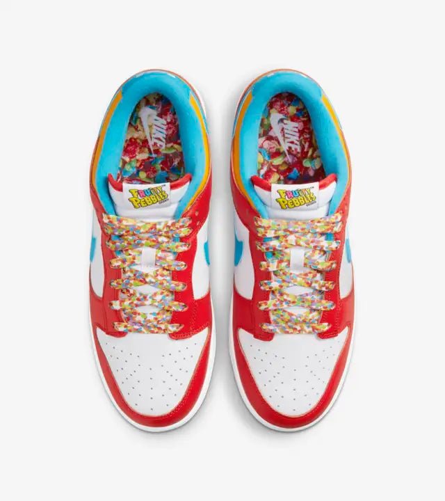 nike dunk low lebron james x fruity pebbles
