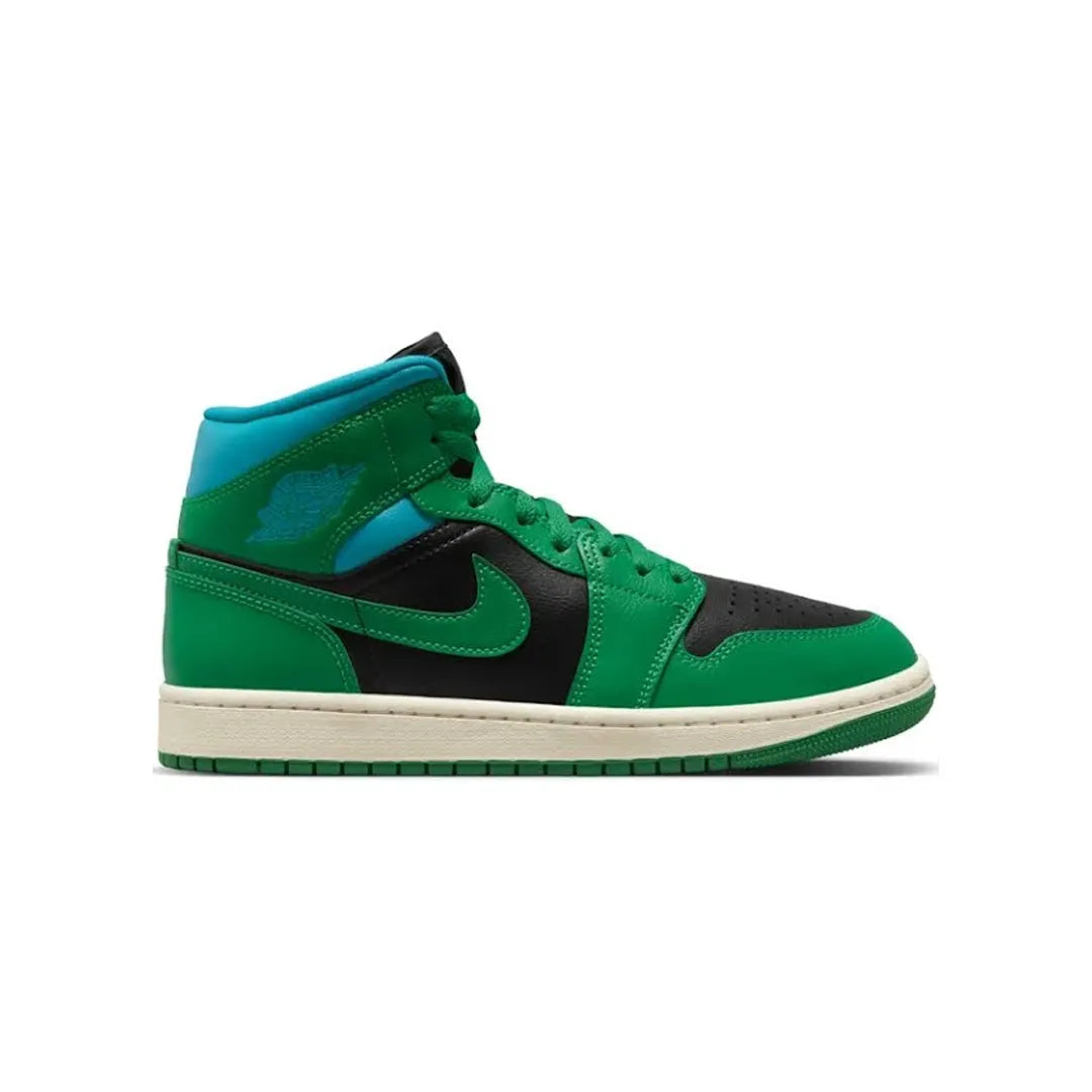 Nike air jordan 1 sales mid sneakers in colourblock
