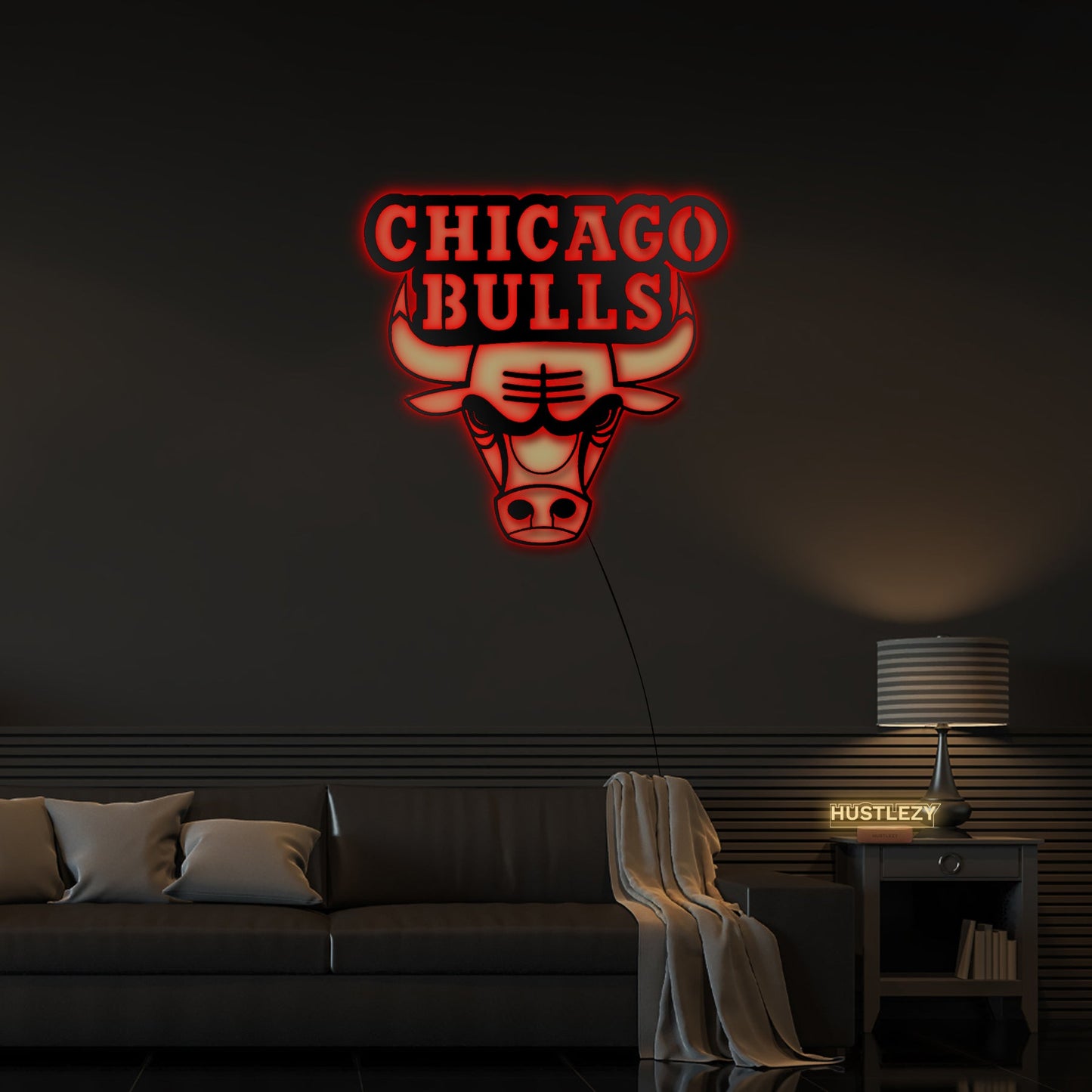 Chicago Bulls LED Logo