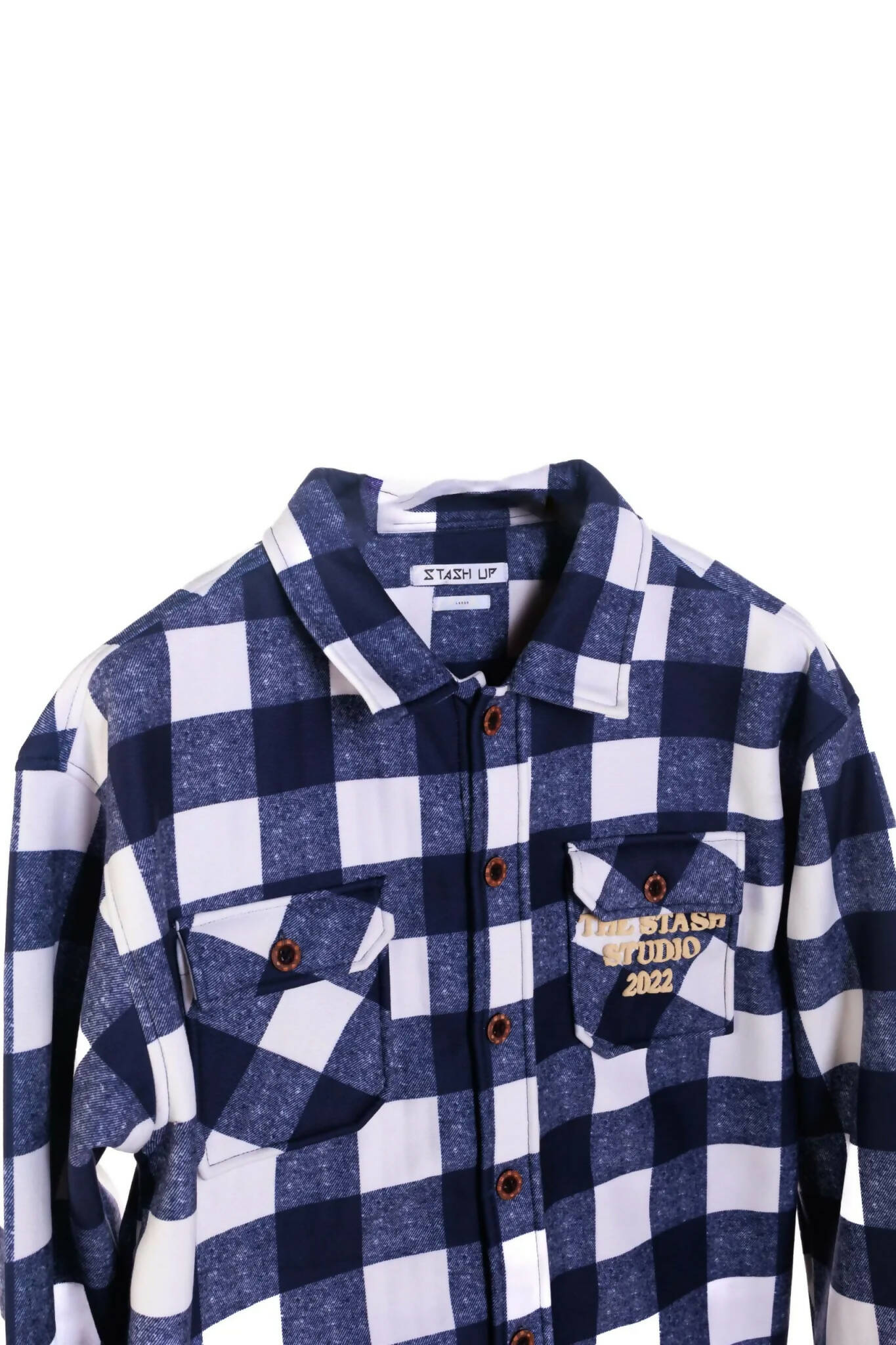 EAGLE OVER-SHIRT-BLUE