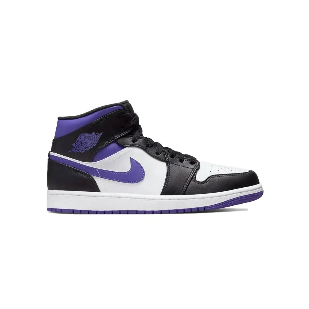 Air Jordan 1 Mid Metallic Court Purple Sale
