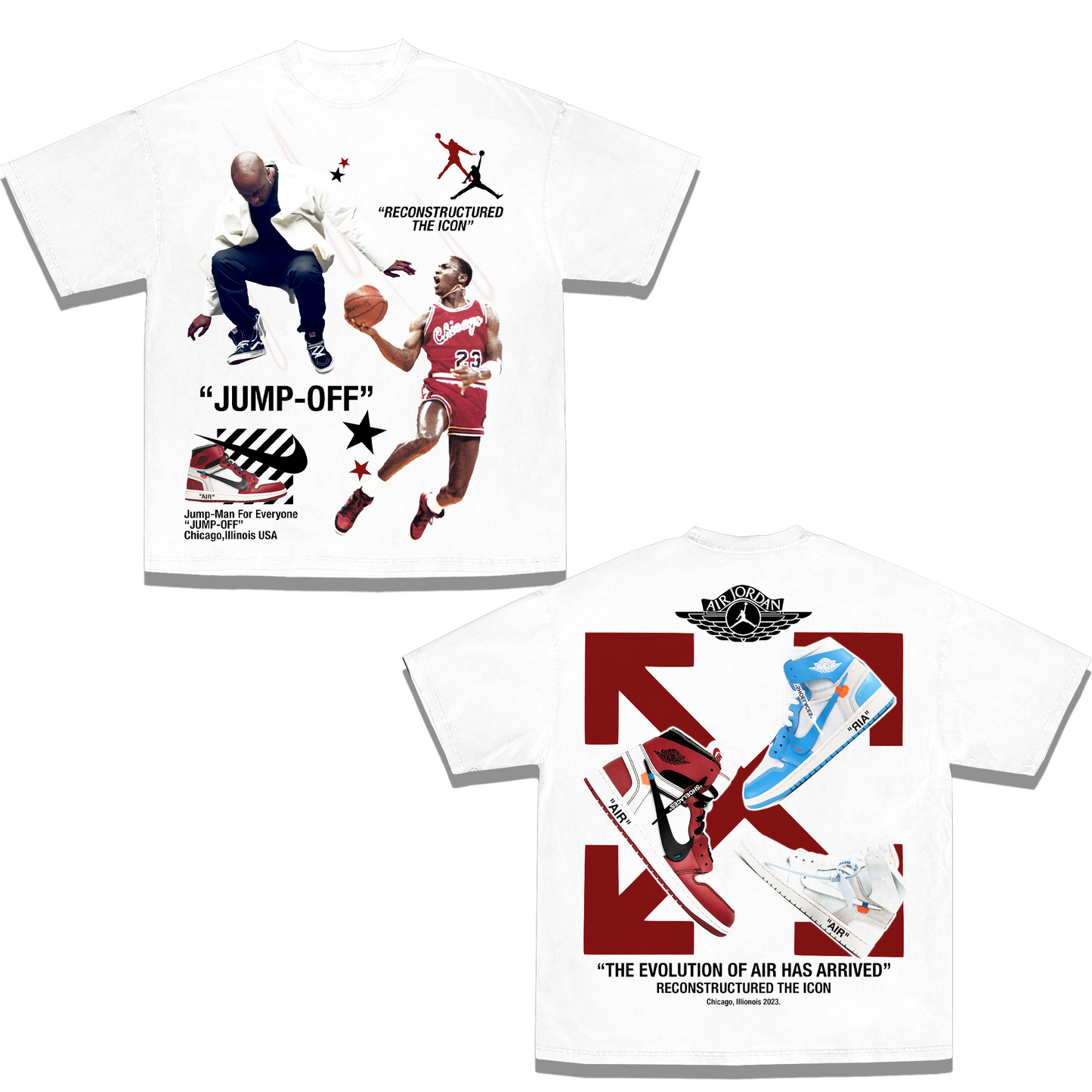 Virgil X Jordan Tee
