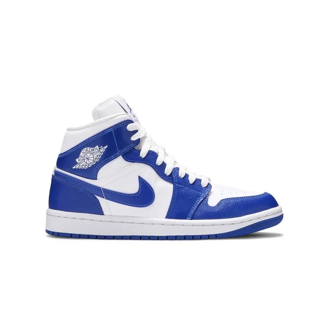 skuffe digtere bureau Womens Air Jordan 1 Mid Kentucky Blue – Kicks Machine