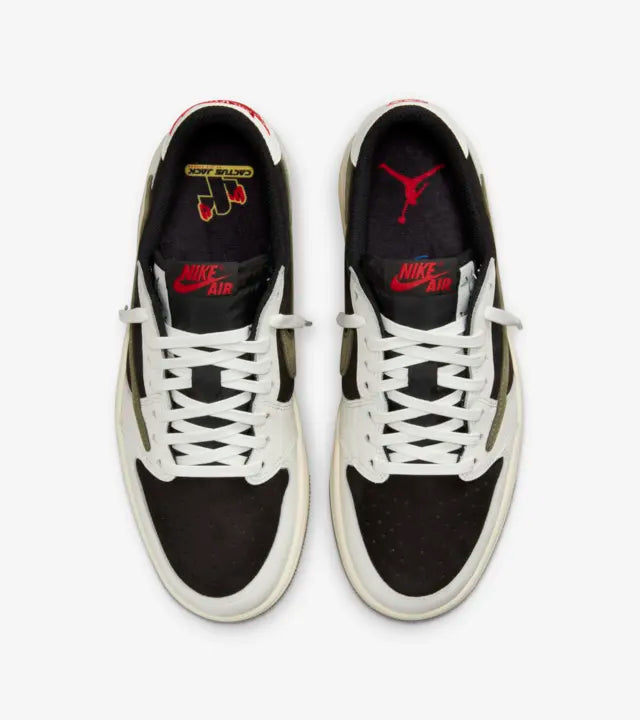 Air Jordan 1 Low x Travis Scott Olive Green Black Friday Sale