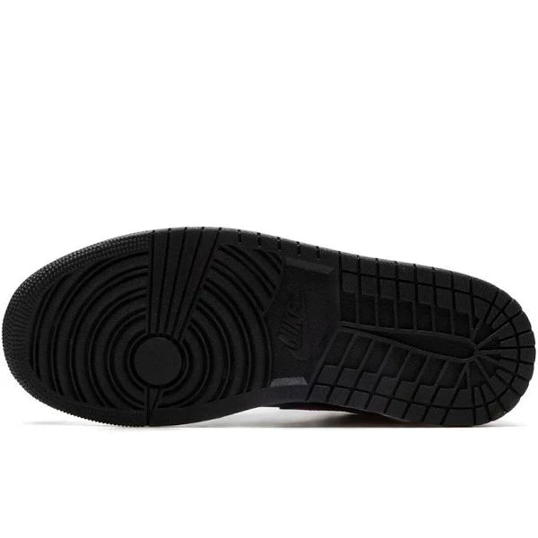air jordan 1 low black fire red white