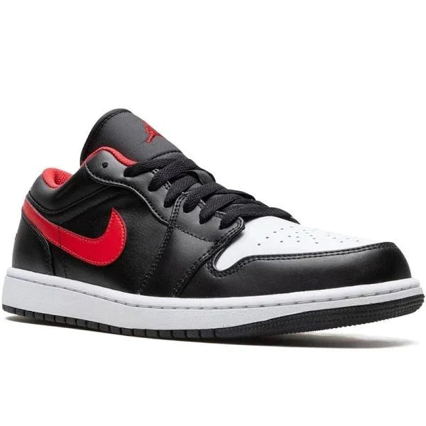 air jordan 1 low black fire red white