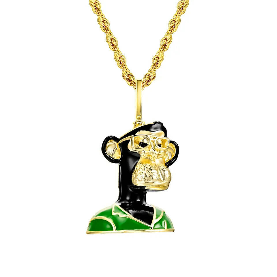 MULTIVERSE APE MONKEY NFT NO3857G-3 (GREEN)