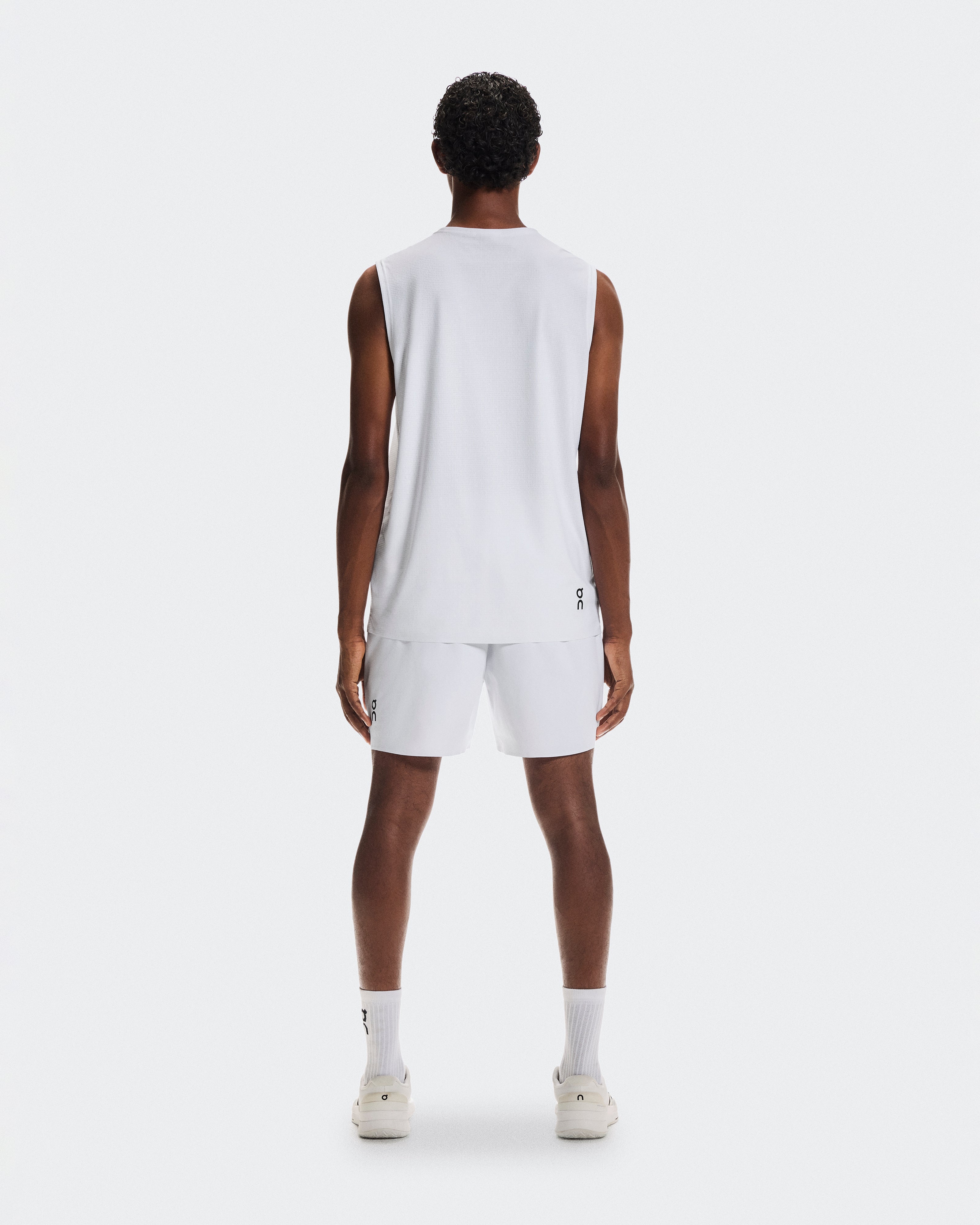 On Court Tank White