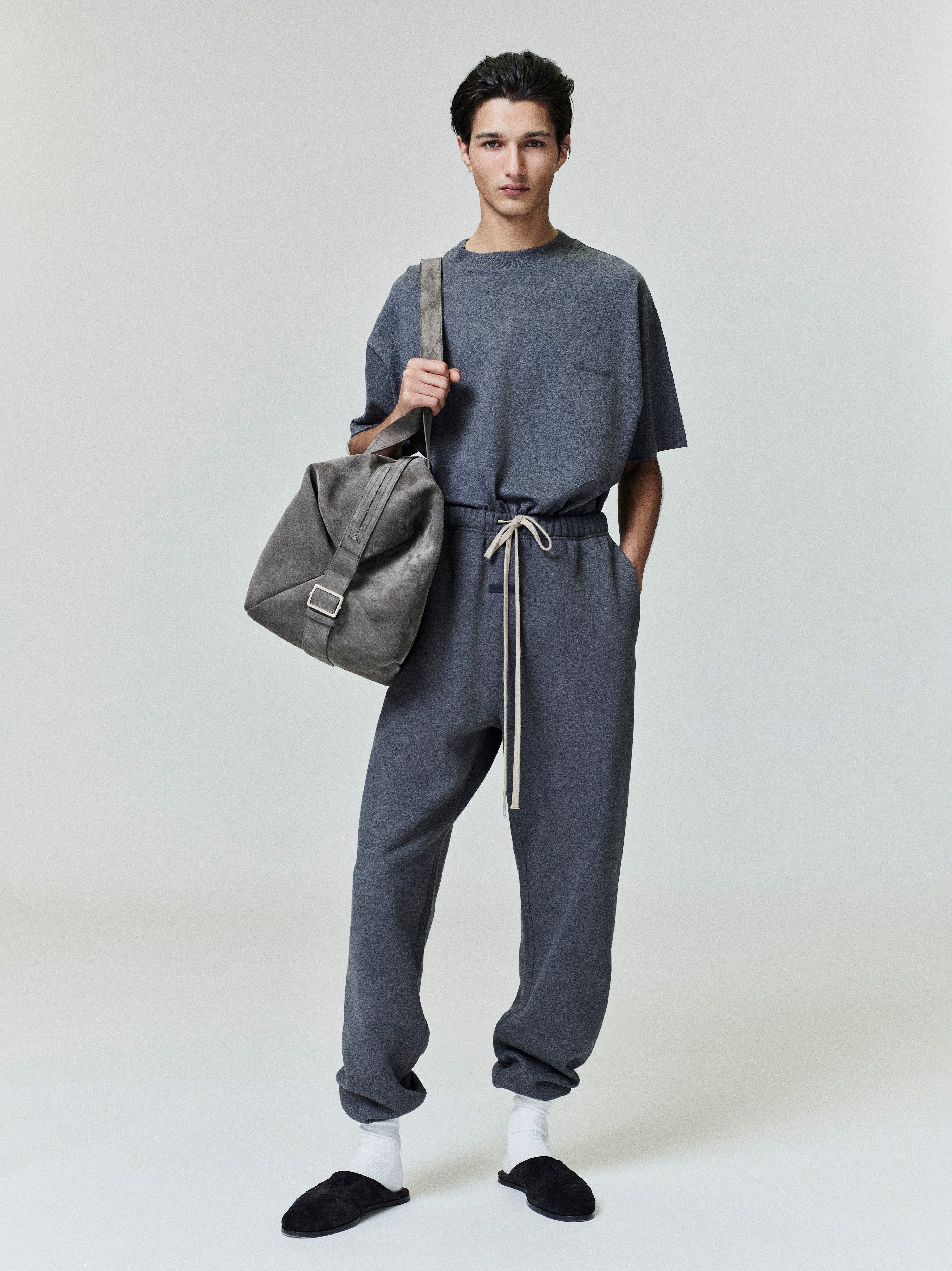 Essentials Classic Sweatpant Charcoal Heather