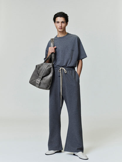 Essentials Flare Sweatpant Charcoal Heather