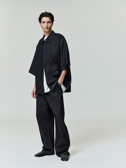Essentials Denim Work Pant Vintage Black