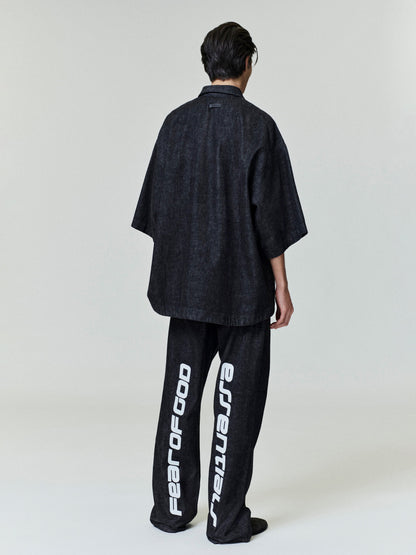 Essentials Denim Work Pant Vintage Black