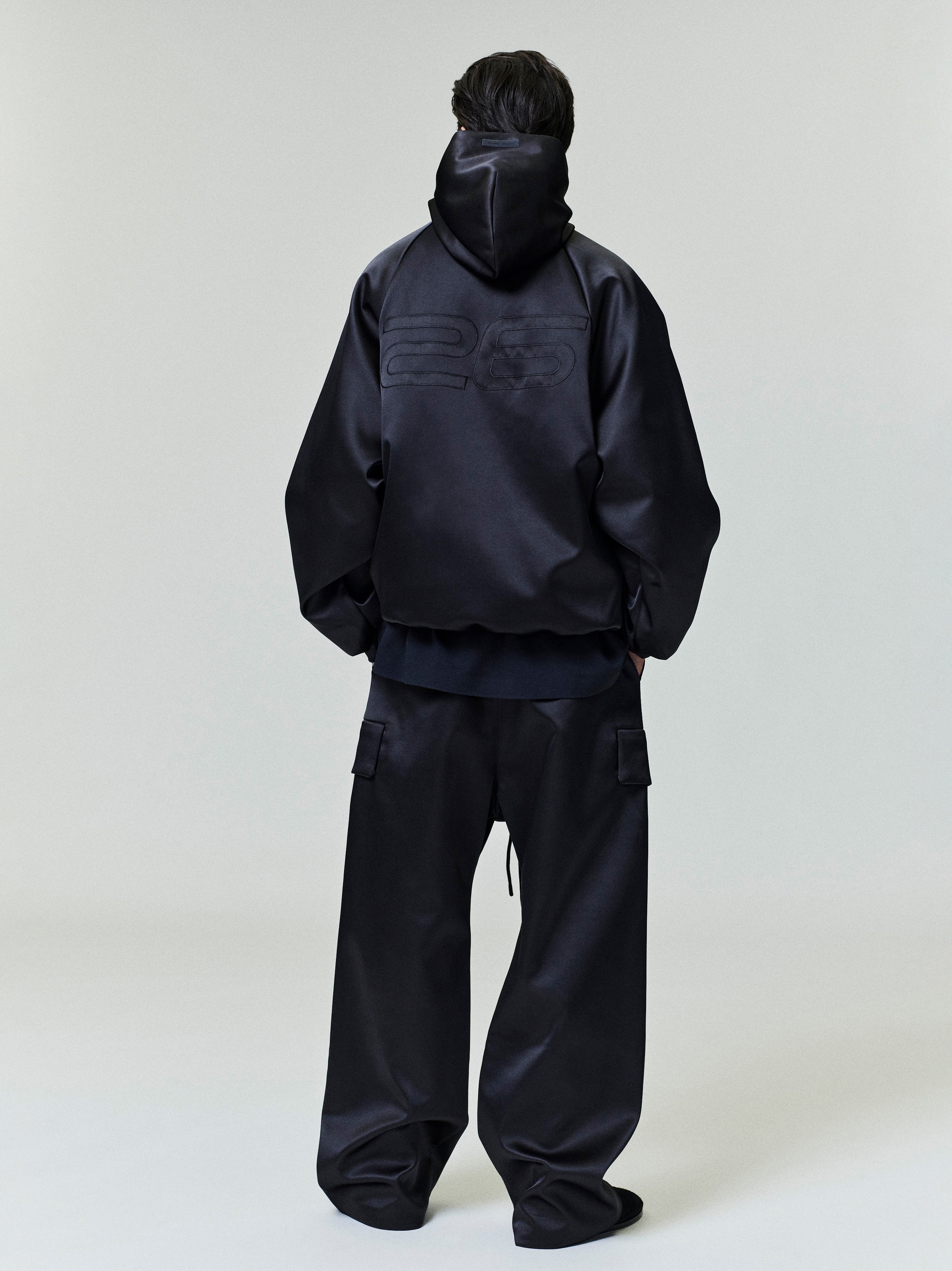 Essentials Bonded Satin Field Pant Vintage Black