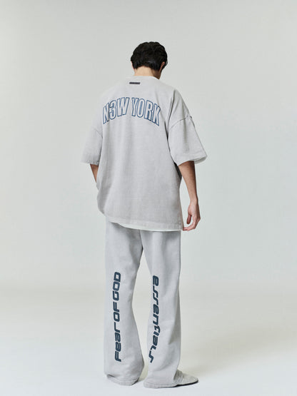 Essentials New York 90S Tee Smoke Grey