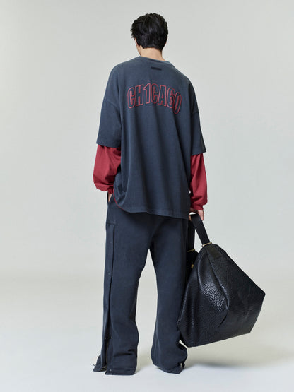 Essentials Chicago 90S Tee Iron Grey