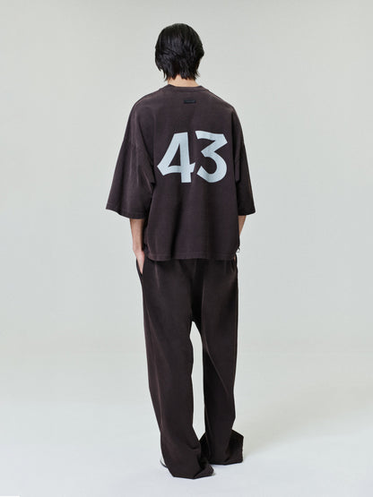 Essentials Fear Of God, 43 Tee Dark Brown
